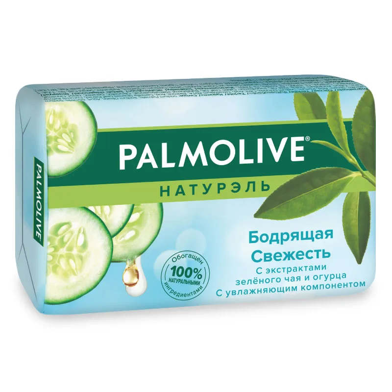 Palmolive Мыло с экстрактами зеленого чая и огурца 90 г