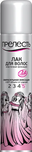 Прелесть Лак для волос сверхсильной фиксации, 200 мл