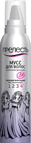 Прелесть Мусс для волос сильной фиксации, 160 мл