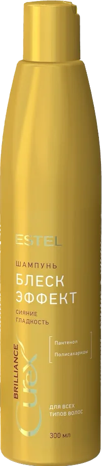 Estel Шампунь для всех типов волос Блеск эффект, 300мл