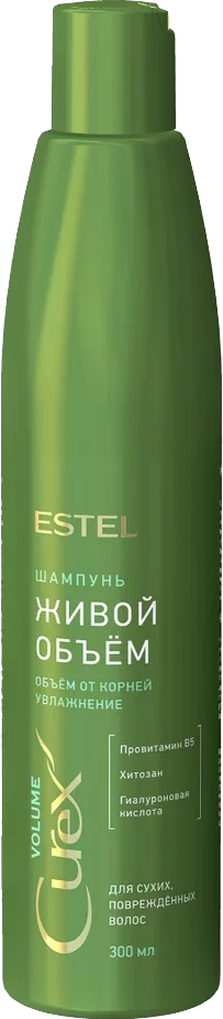 Estel Шампунь для сухих и поврежденных волос Живой объём, 300мл