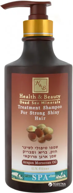 Health & Beauty Шампунь укрепляющий для сухих ломких волос с маслом аргании 780 мл