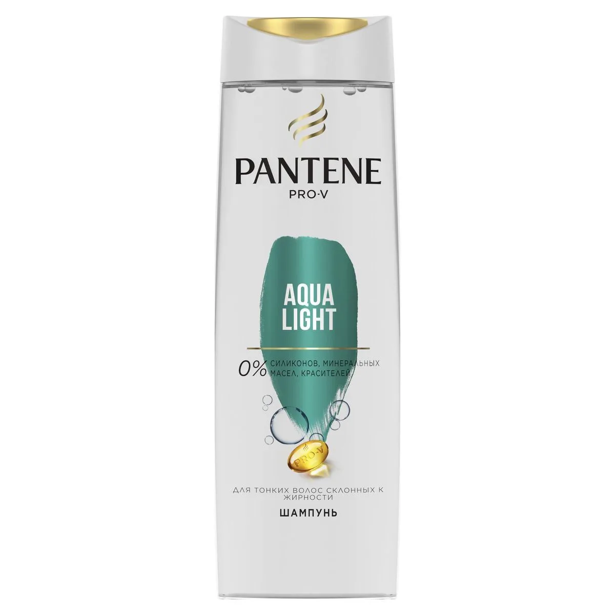 Pantene Pro-V Шампунь Aqua Light, для тонких волос, склонных к жирности, 360 мл