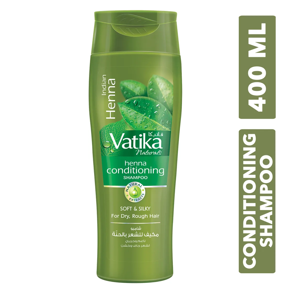 Vatika Шампунь для мягкости и шелковистости с хной , 400 мл