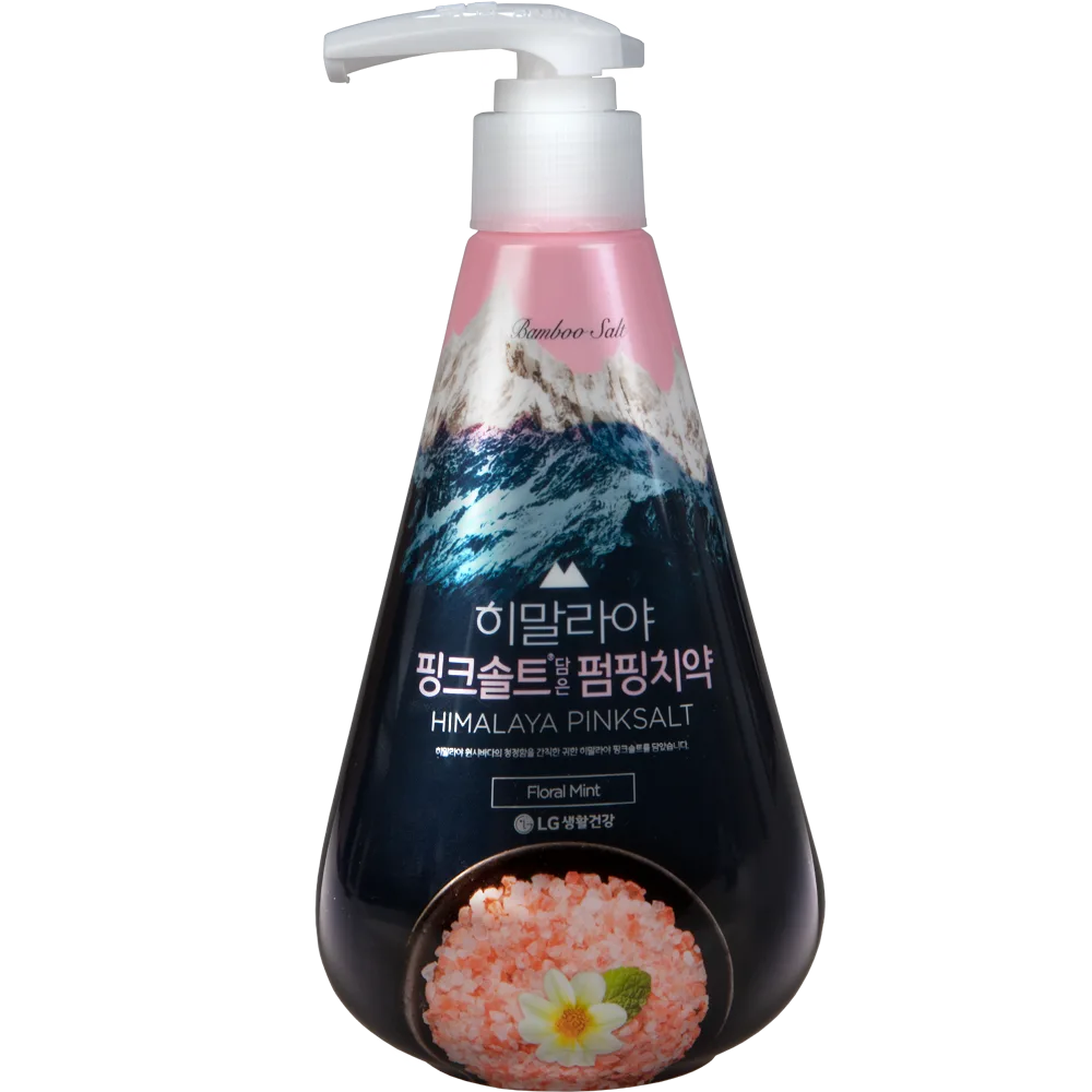 PERIOE Зубная паста Pumping Himalaya Pink Salt Floral Mint с розовой гималайской солью, 285 г