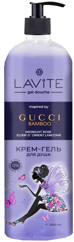 Lavite Euphorie nocturne крем-гель для душа 1000 мл
