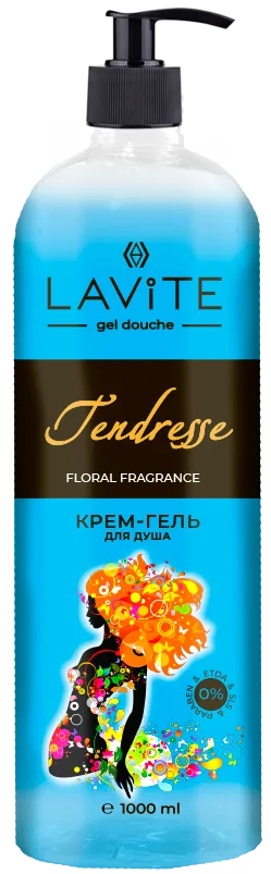 Lavite Tendresse крем-гель для душа 1000 мл