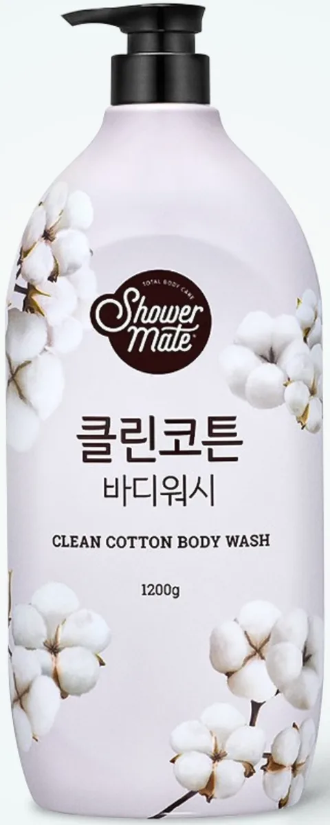 Shower Mate Гель для душа Чистый хлопок 1200 г