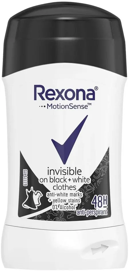 Rexona антиперспирант-карандаш женский Невидимая прозрачный кристалл , защита от пота и запаха 48 часов,40 мл