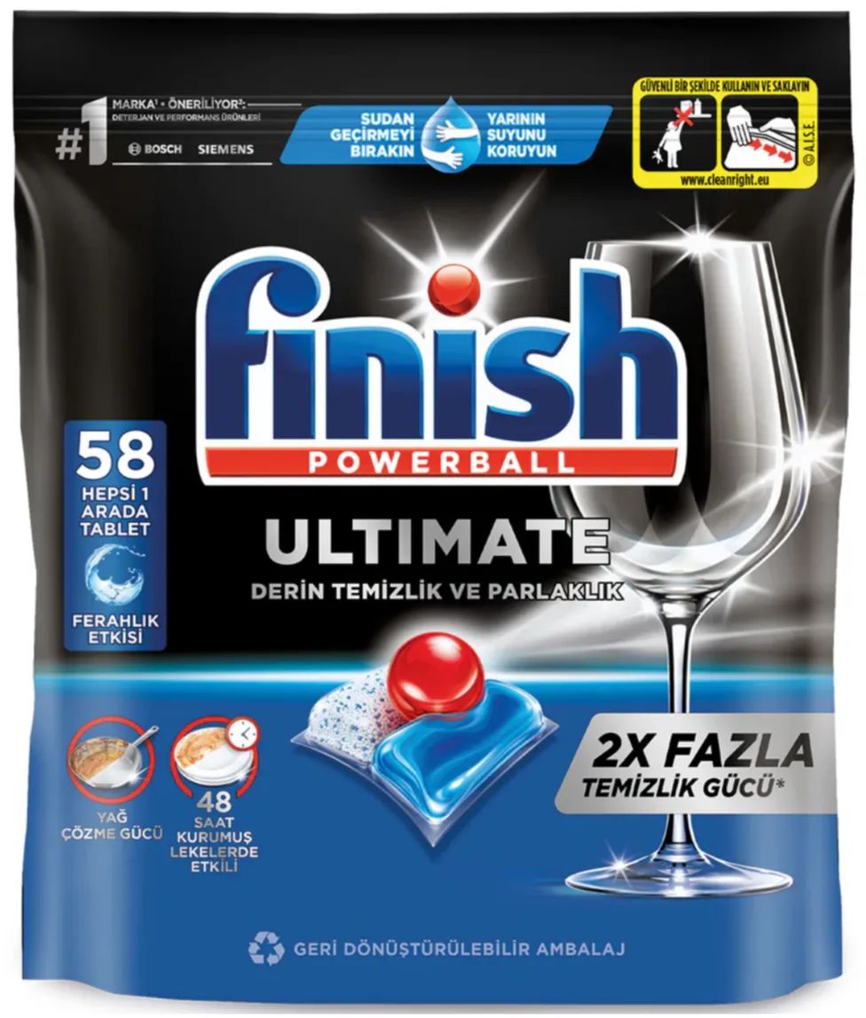 Finish Капсулы для посудомоечных машин Quantum, 65 таблеток