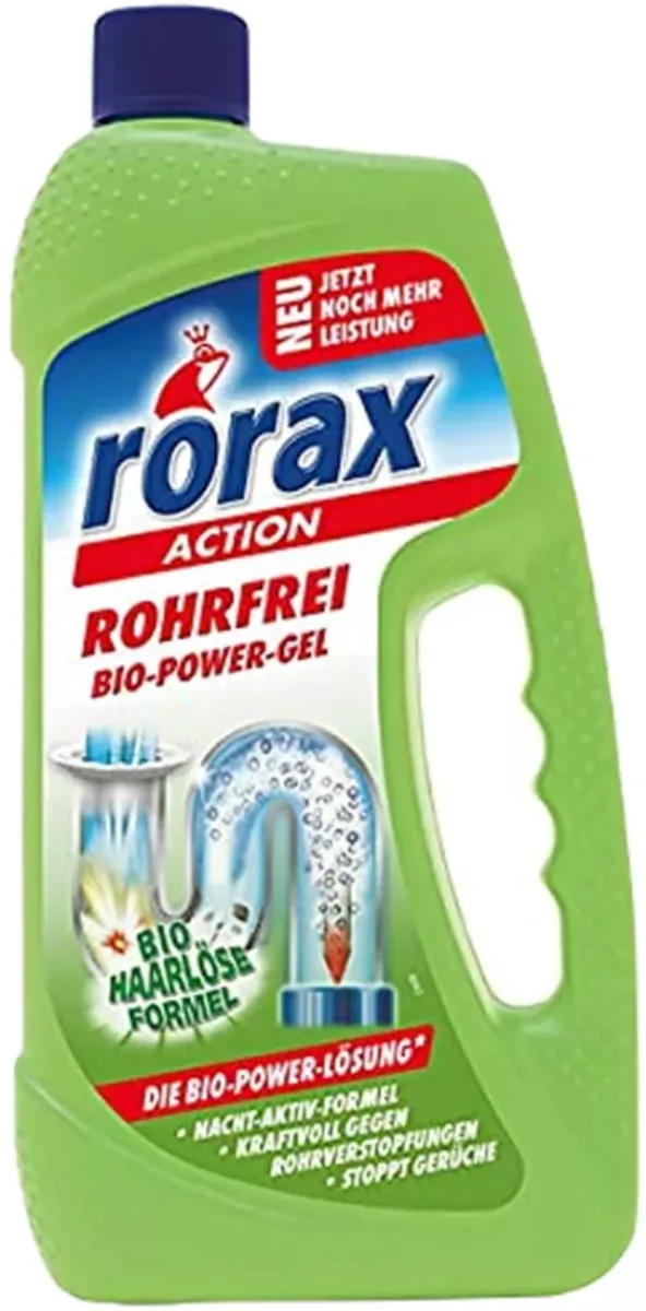 Rorax Гель для очистки сливных труб 1 л