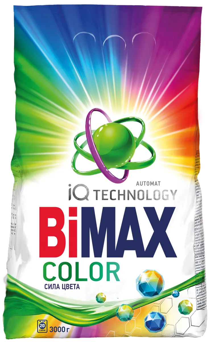 BiMax Стиральный порошок Автомат Color 3000г