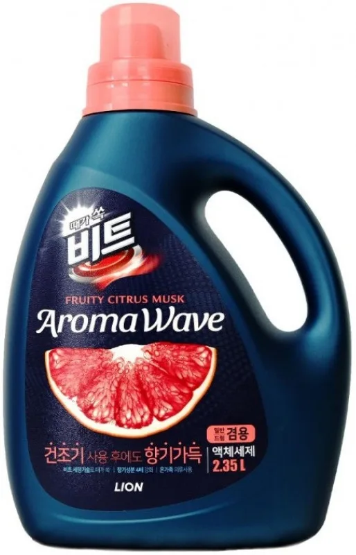 Lion BEAT Liquid Drum Aromawave цитрус жидкое средство для стирки, 2.35 л