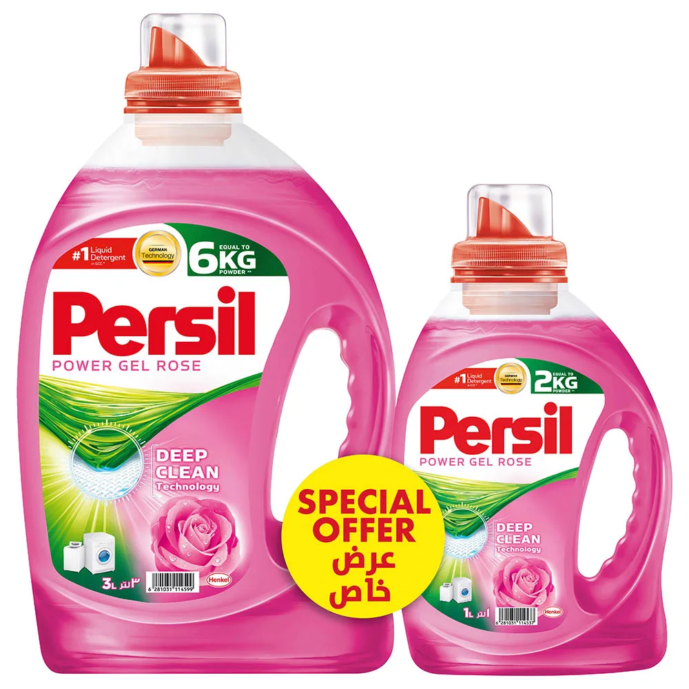 Persil универсальный гель с запахом розы , 2.9+1л