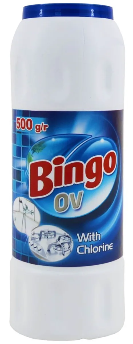 Bingo Чистящий порошок With Chlorine 500г