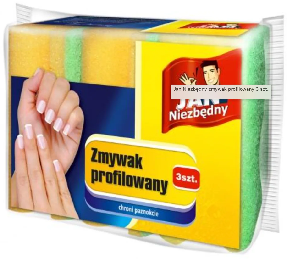Jan профилированные губки 3 шт