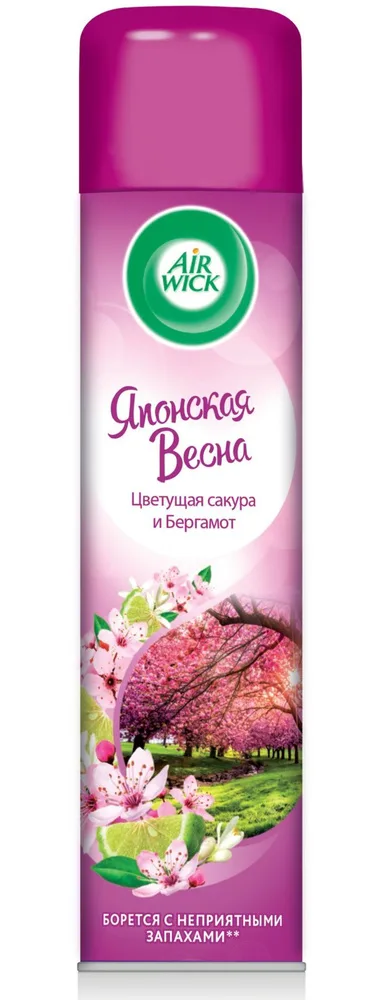 AirWick Освежитель воздуха аэрозоль Японская весна 290 мл