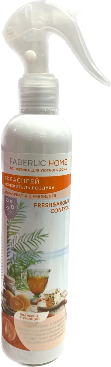 Faberlic Водный спрей-освежитель воздуха «Апельсин с корицей»