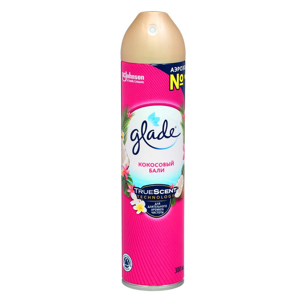 Glade Аэрозоль "Кокосовый Бали", 300 мл