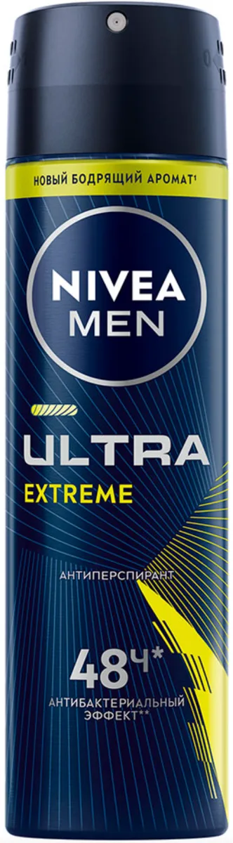 Nivea Men Ultra Extreme Антиперспирант-спрей 150 мл
