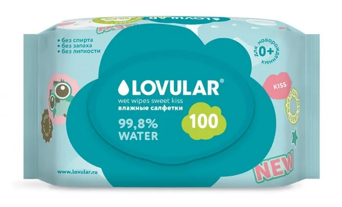 Lovular Влажные cалфетки 80 шт
