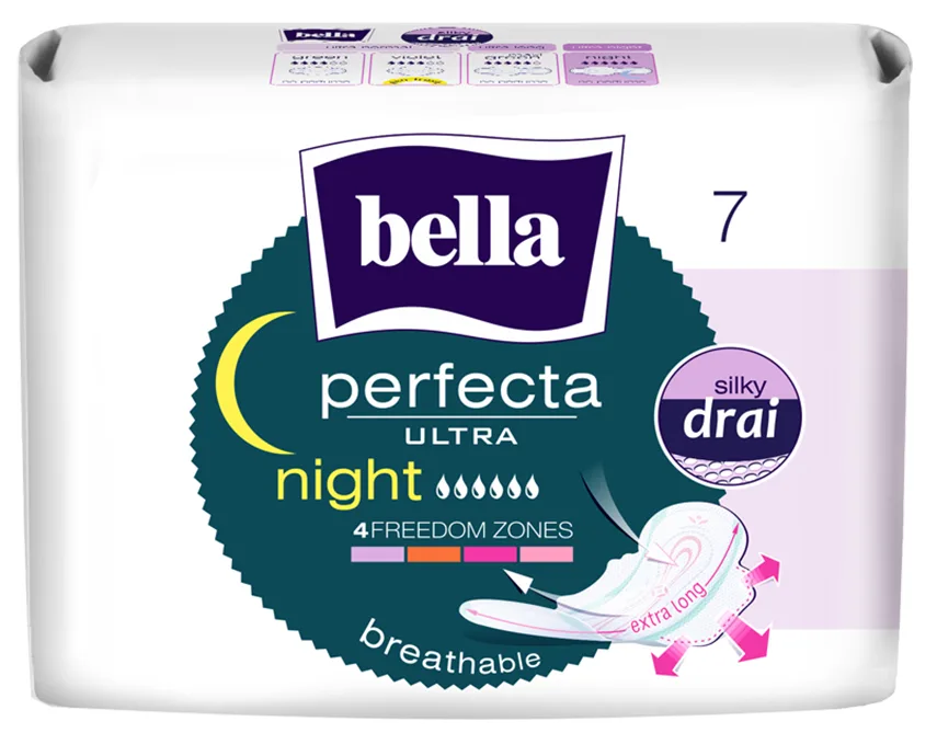 Bella Perfecta ultra Night 6 капель , 7 шт, сеточка