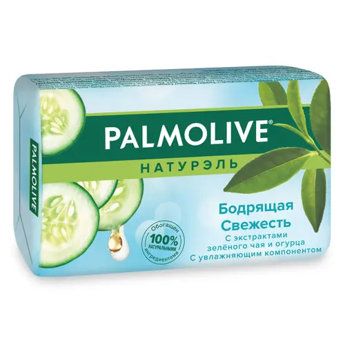 Palmolive Мыло с экстрактами зеленого чая и огурца 90 г