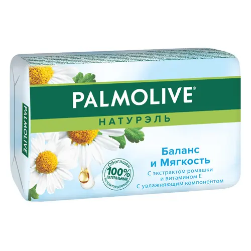 Palmolive Мыло с экстрактом ромашки и витамином E 90 гр