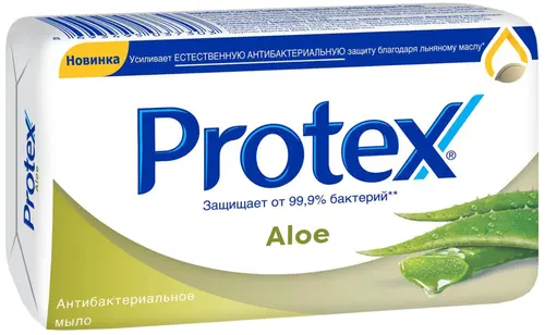 Protex Aloe Мыло туалетное антибактериальное, 90 г