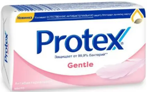 Protex Gentle Мыло туалетное антибактериальное, 90 г