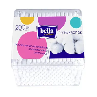 Bella ватные палочки 200 шт