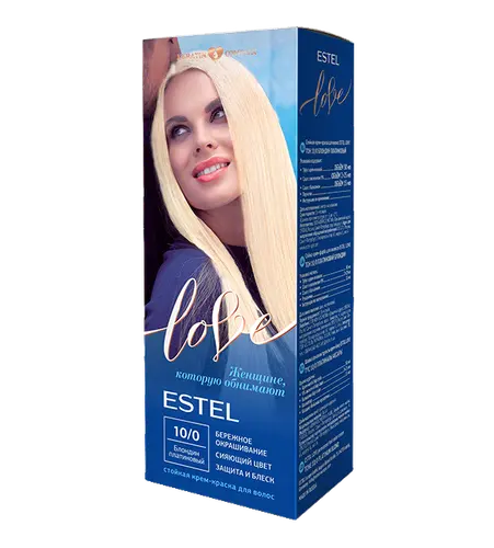 ESTEL love (10/0) Блондин платиновый