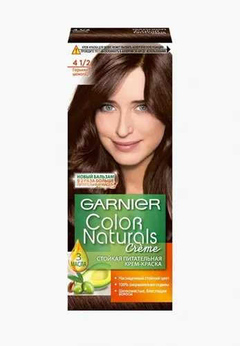 GARNIER Краска для волос Color Naturals 4 1/2 Горький шоколад