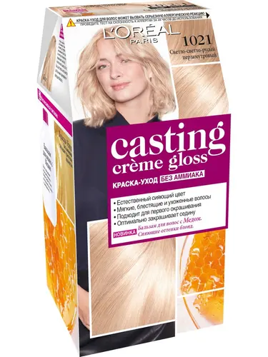 Стойкая краска-уход для волос "Casting Creme Gloss" без аммиака, L'Oreal Paris