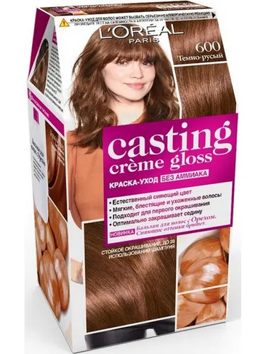 Стойкая краска-уход для волос "Casting Creme Gloss" без аммиака, L'Oreal Paris