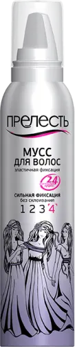 Прелесть Мусс для волос сильной фиксации, 160 мл