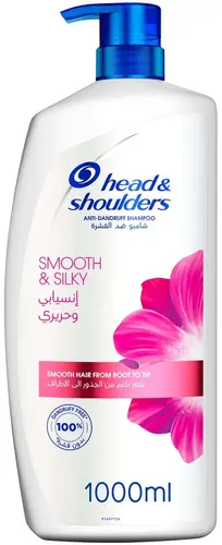 Head & Shoulders Шампунь против перхоти Гладкие и шелковистые 2в1 1литр