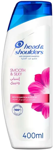 Head&Shoulders Шампунь и бальзам-ополаскиватель, против перхоти 2в1 "Гладкие и шелковистые", 400 мл (Дубай)