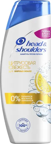 Head&Shoulders Шампунь против перхоти "Цитрусовая свежесть", 360 мл