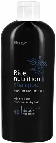 Lion Шампунь для волос RICE DAY Увлажнение и объем для сухих волос 200 мл
