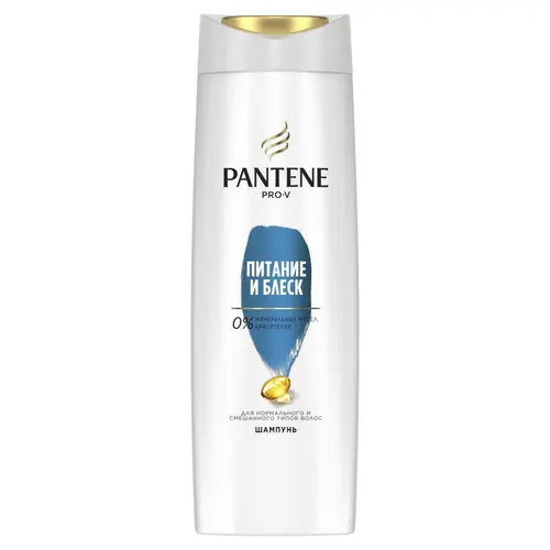 Pantene Pro-V Шампунь Питание и блеск, для нормальных волос, 360 мл