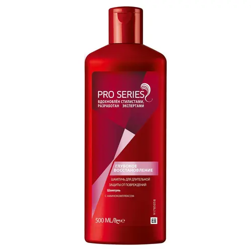 Pro Series Шампунь для поврежденных волос, Глубокое восстановление, 500 мл