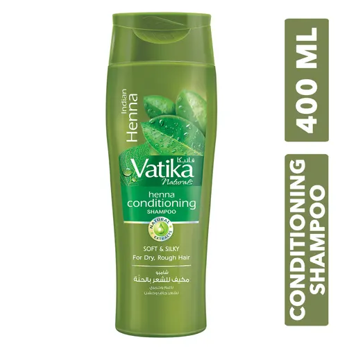 Vatika Шампунь для мягкости и шелковистости с хной , 400 мл
