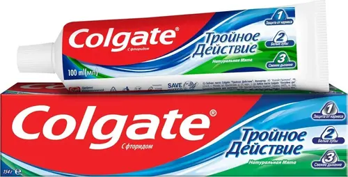 Colgate  Тройное действие зубная паста, 100 мл