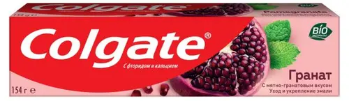 Colgate Гранат укрепляющая с мятно-гранатовым вкусом, 100 мл