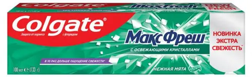 Colgate Макс Фреш Нежная мята освежающая зубная паста, 100 мл