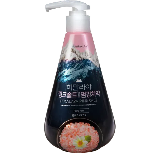 PERIOE Зубная паста Pumping Himalaya Pink Salt Floral Mint с розовой гималайской солью, 285 г