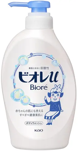 Biore Гель для душа Мягкая свежесть, 480 мл
