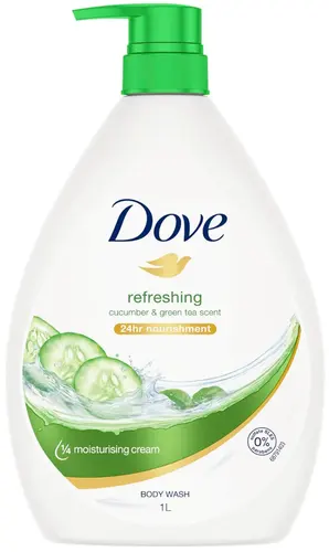 Dove Go Fresh Освежающий Огурец и Зеленый Чай Гель для душа 1 л