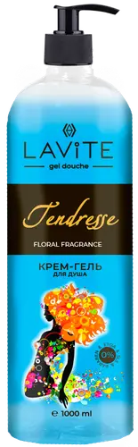 Lavite Tendresse крем-гель для душа 1000 мл